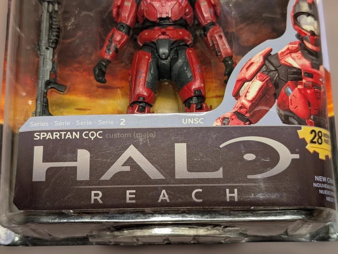 Halo Reach CQC 赤 マクファーレントイズ フィギュア - メルカリ