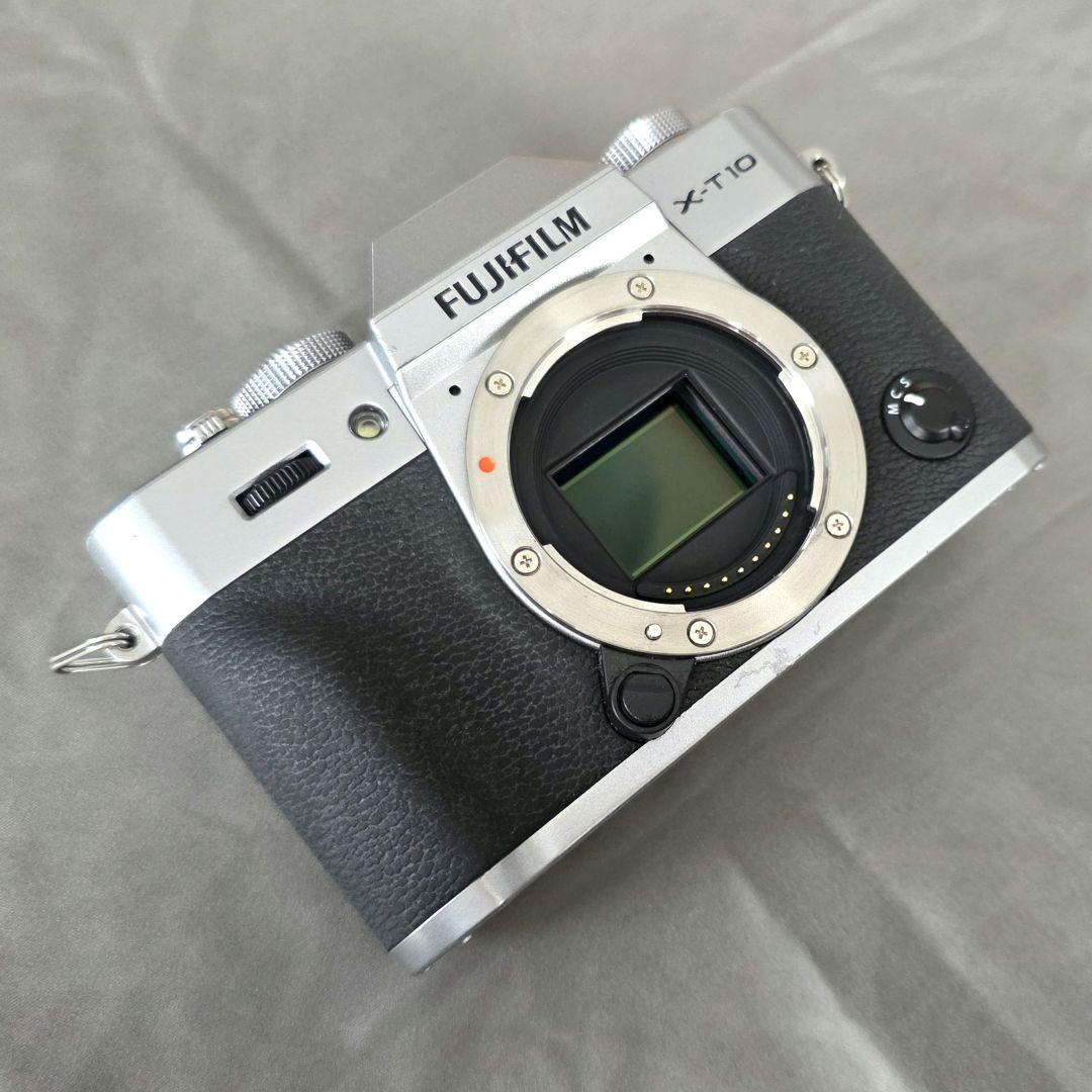 FUJIFILM X-T10 ミラーレス一眼 シルバー - メルカリ