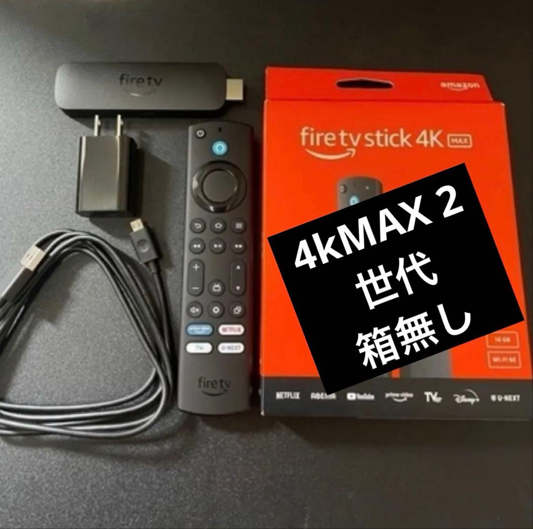 m*a様 amazon Fire TV Stick 4K Max(第2世代) Amazon Fire TV Stick 4K Max (2nd Gen) Streaming Device with Wi-Fi