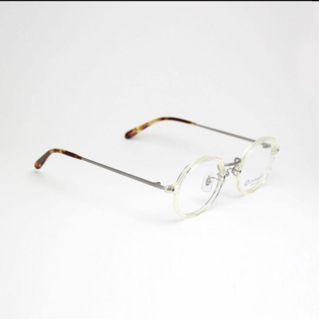 オニメガネ onimegane OG-7102 クリア 八角形 鯖江眼鏡 日本製 - メルカリ