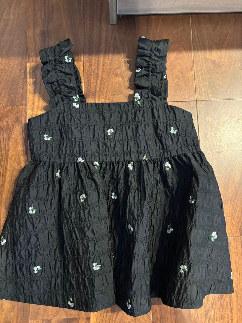 ユナイテッドアローズ スクエア フラワー ジャガード キャミソール