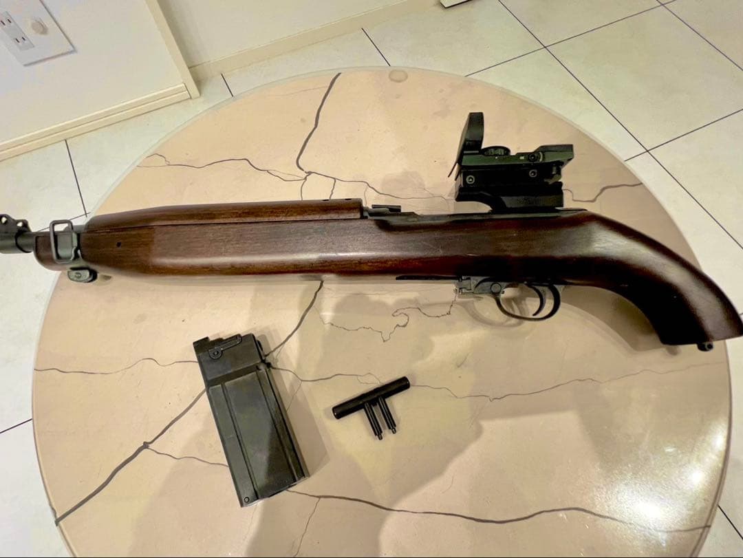 マルシン M1カービンショート CO2ガスガン※訳アリ - メルカリ