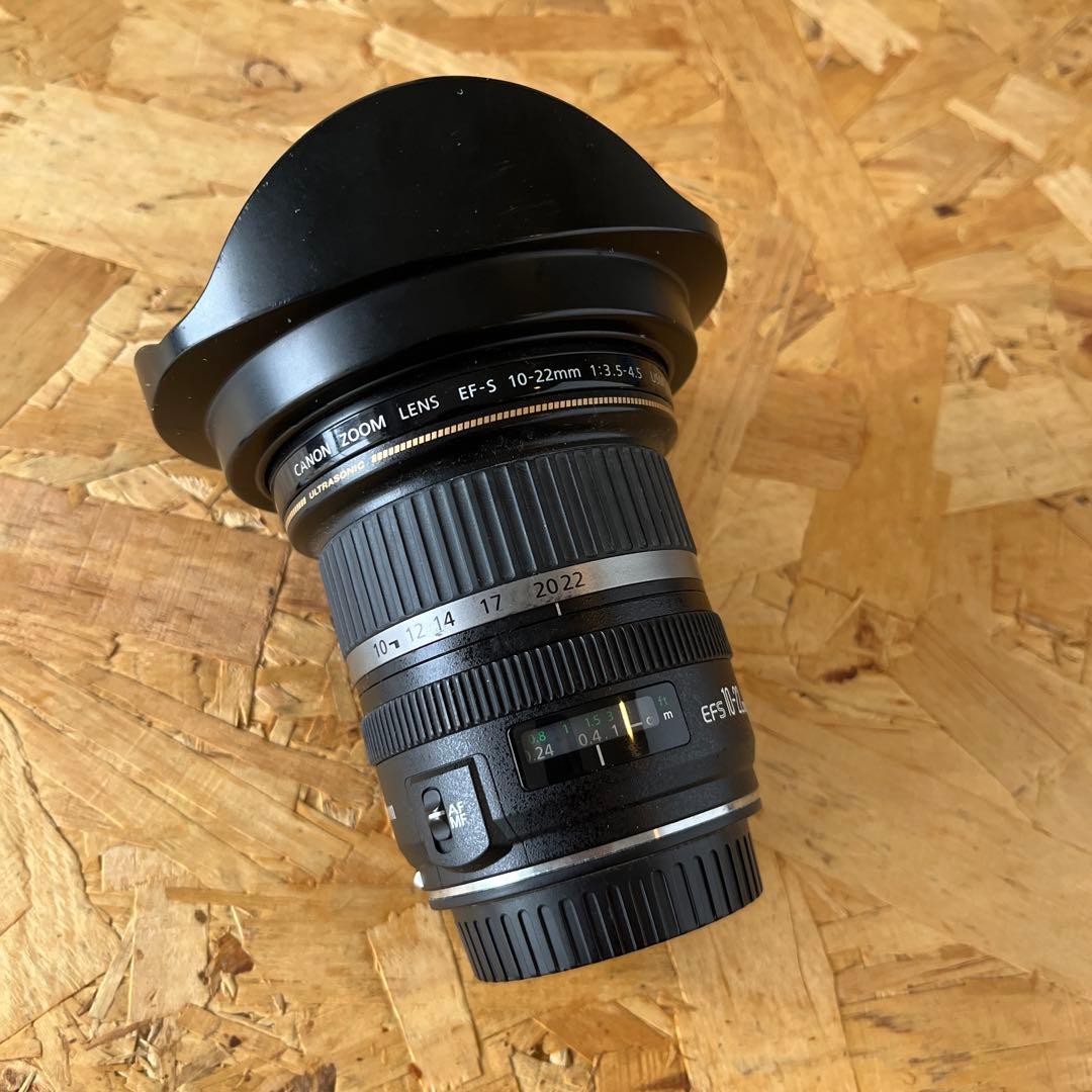 Canon EF-S 10-22mm f/3.5-4.5 レンズ