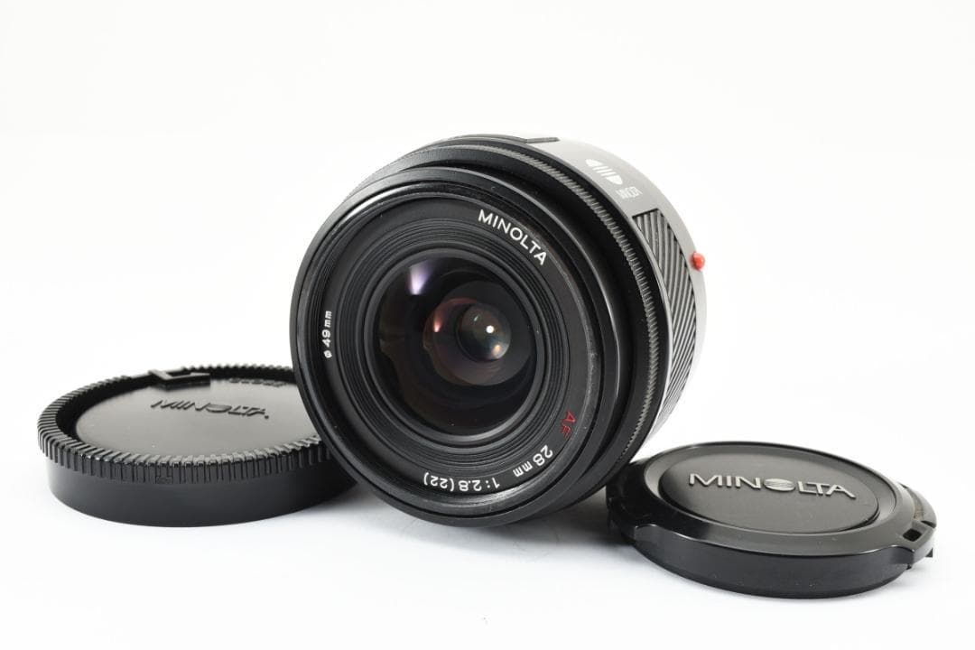 MINOLTA AF 28mm F2.8 SONY Aマウント F0123 ミノルタ「AF28mm F2」は優れた発色と心地よいボケで今でも価値のある