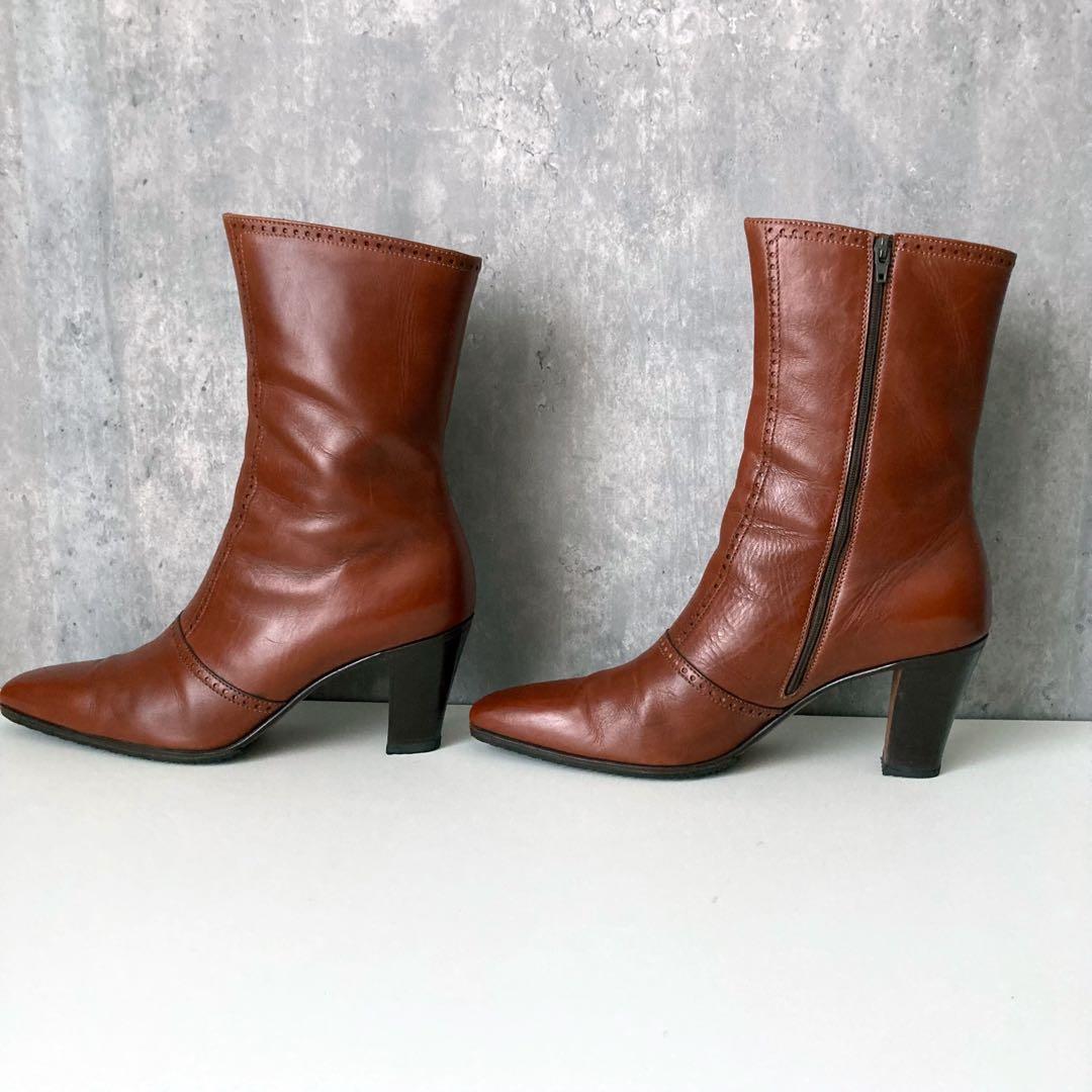 ✨希少✨ TANINO CRISCI ブラウン ブーツ 37 - 靴最 安値 で