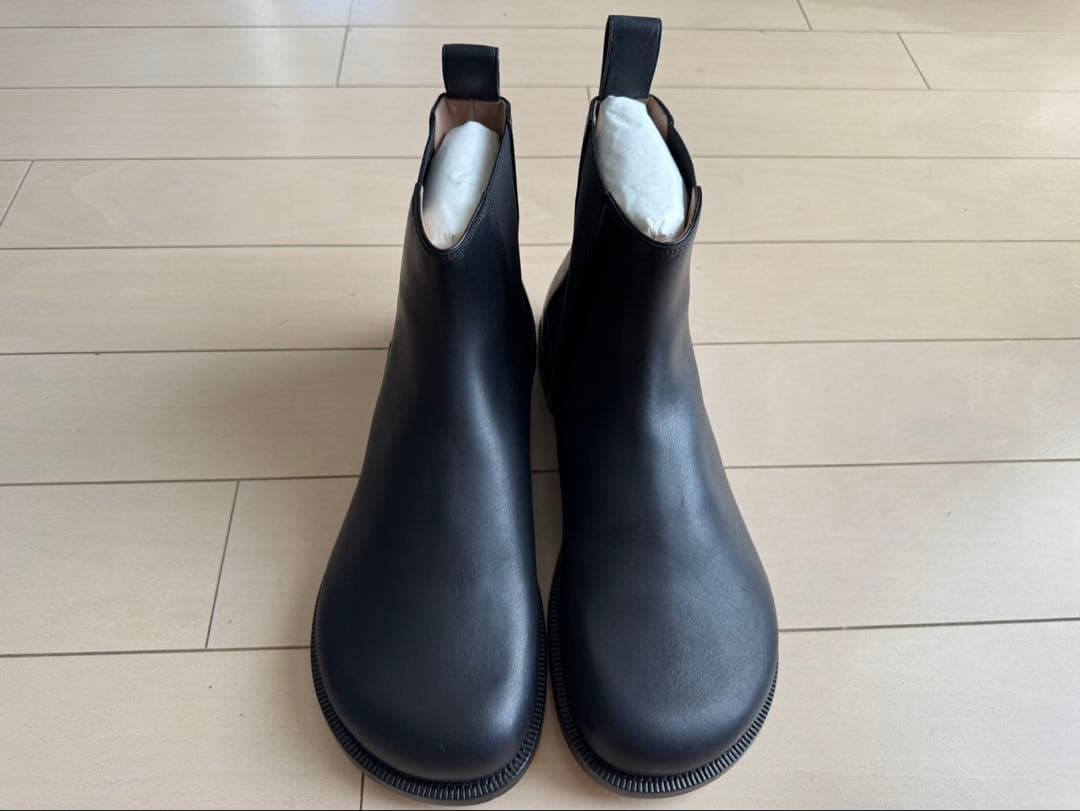 LOEWEレザー チェルシーブーツ 黒 サイズ44