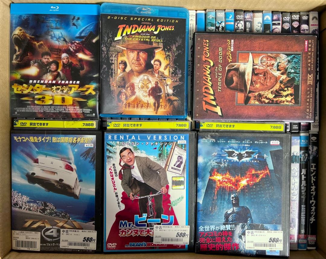①中古　DVD まとめ売り　134枚セット