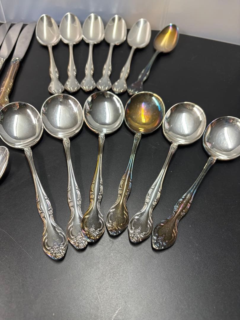 LUCKY WOOD オルレアン カトラリーセット lucky silver - メルカリ