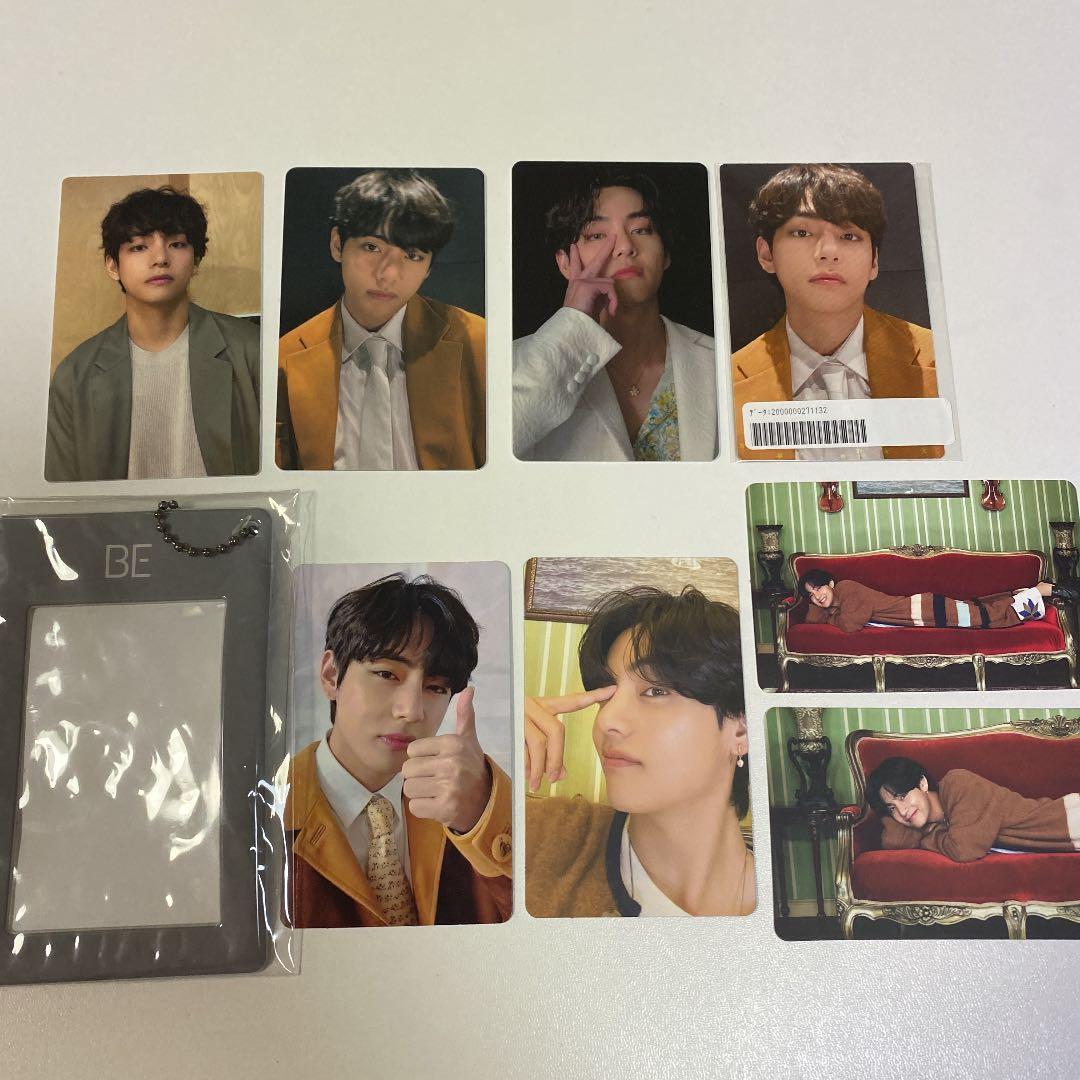 BTS BE テヒョン テテ V トレカ Vグッズ テヒョン フォト カード 55枚 セット トレカ テテ 写真 BTS