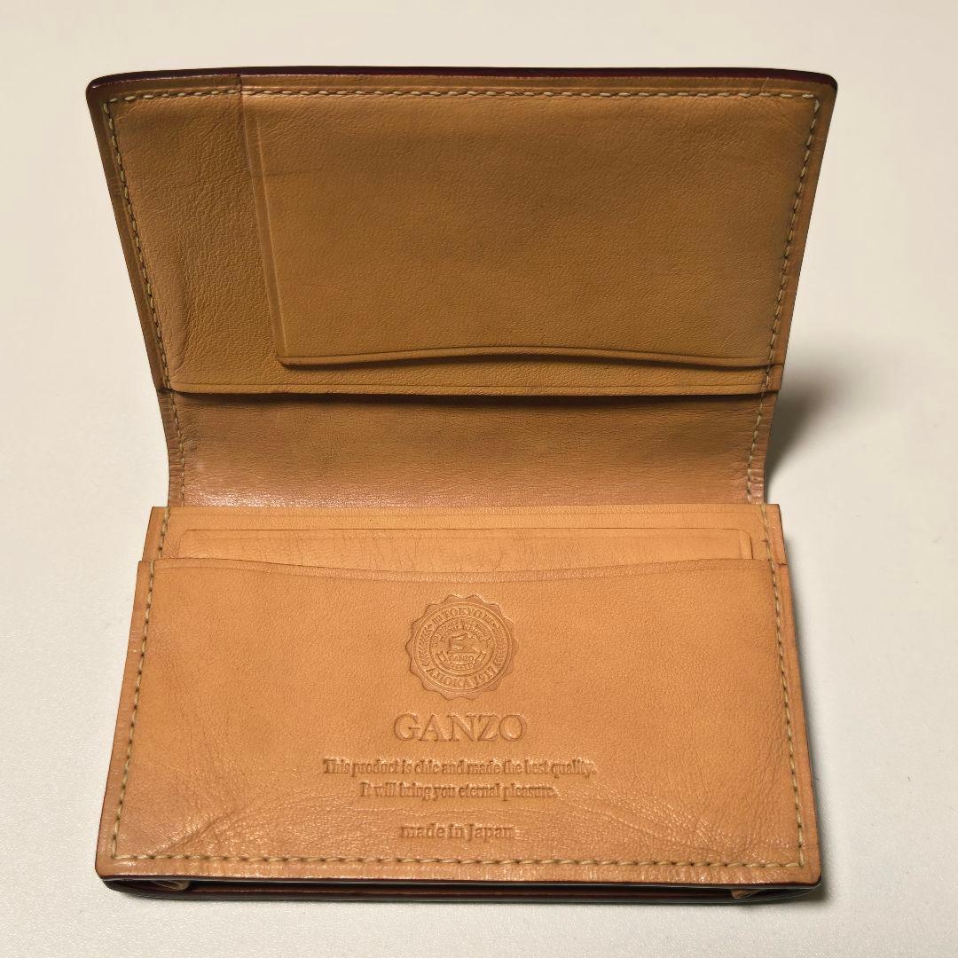 美品】GANZO レザー 名刺入れ - メルカリ