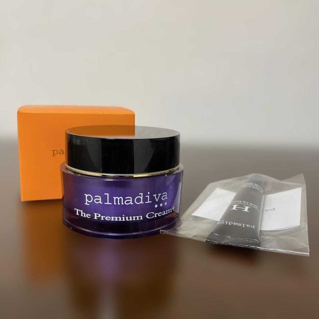 パルマディーバ　ザ・プレミアムクリームプラス50g リッチリップエッセンス パルマディーバ 世界先端美容成分配合！ 高密着潤いキープ仕様 ザ