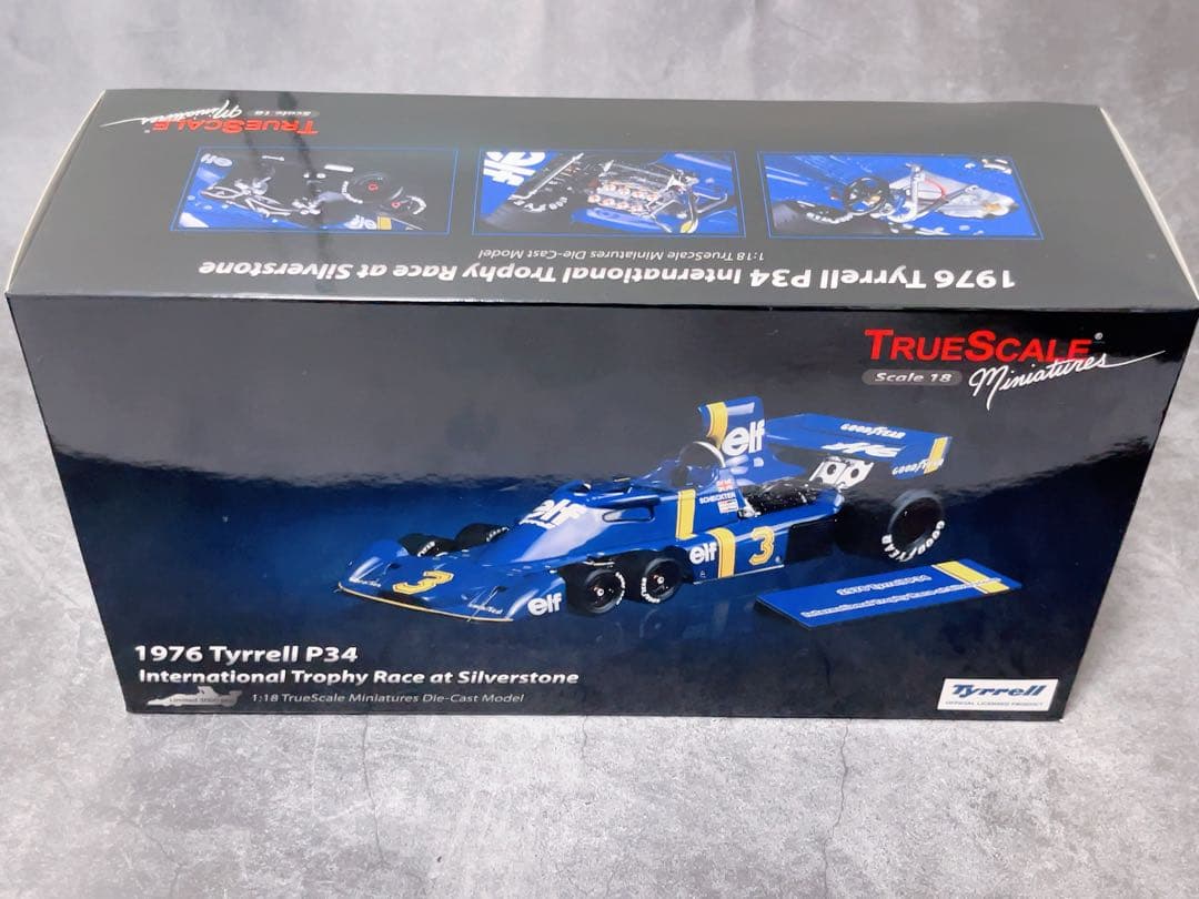 TSM 1/18 タイレル P34 Tyrrell silverstone#3 - メルカリ
