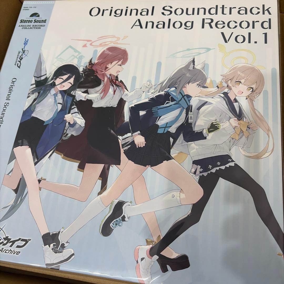 新品未開封 ブルーアーカイブ アナログレコード OST Vol1 ブルアカ