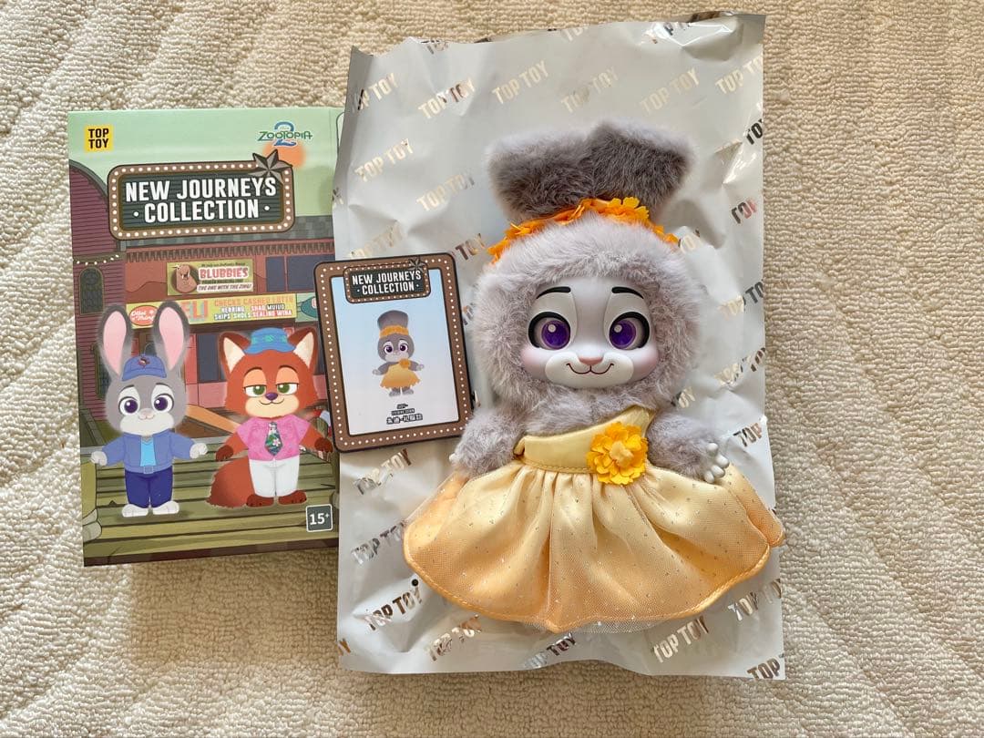 TOPTOY ディズニー ズートピア2 タキシードニックイヴニングジュディ