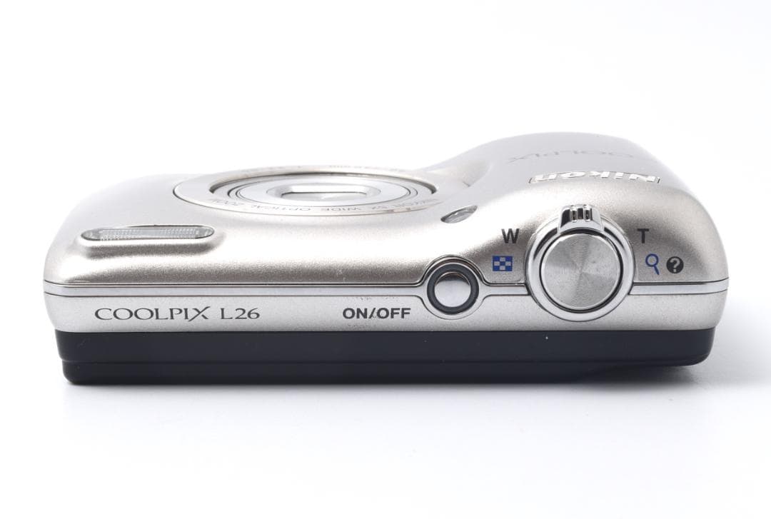 ニコン　Nikon COOLPIX L26 シルバー 《便利な乾電池仕様》