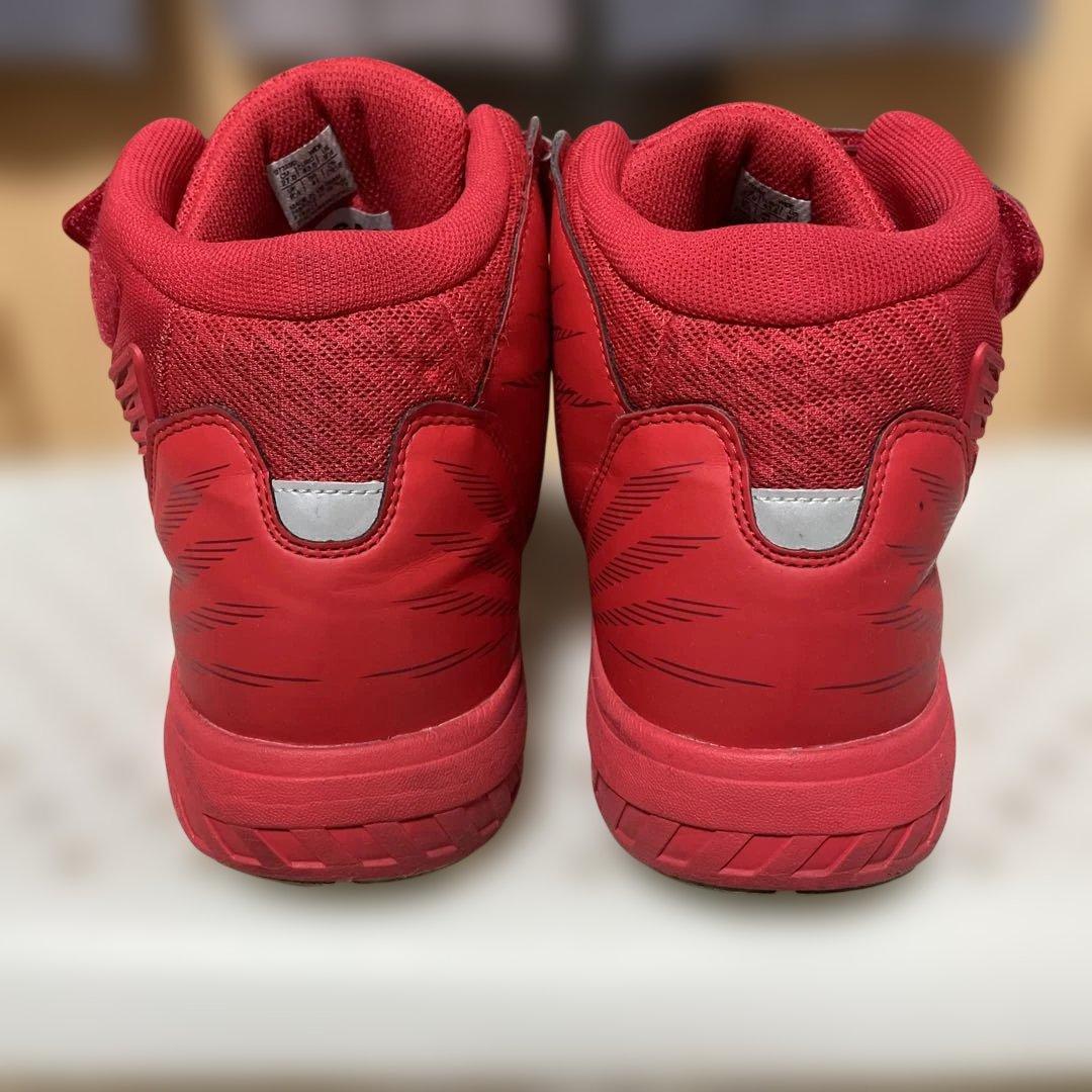 asics 赤 ハイカット安全靴 27.0cm