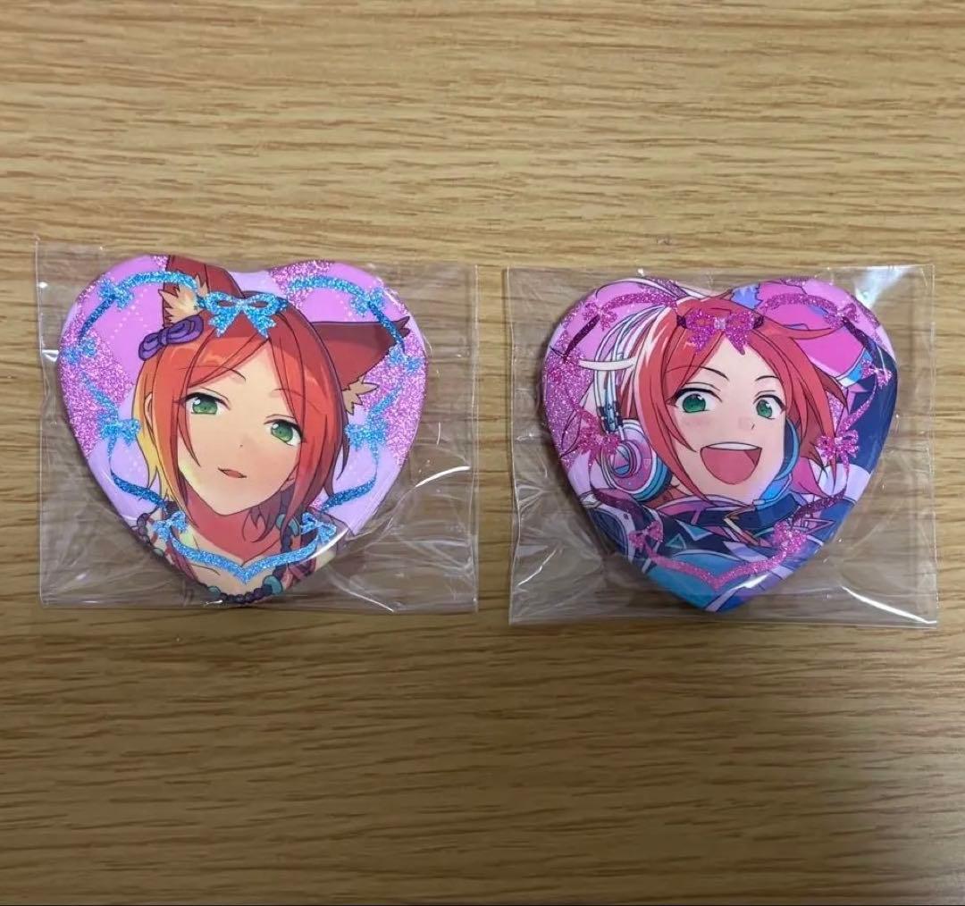 あんスタ ラメキラハート 缶バッジ 葵ゆうた 葵ひなた - メルカリ