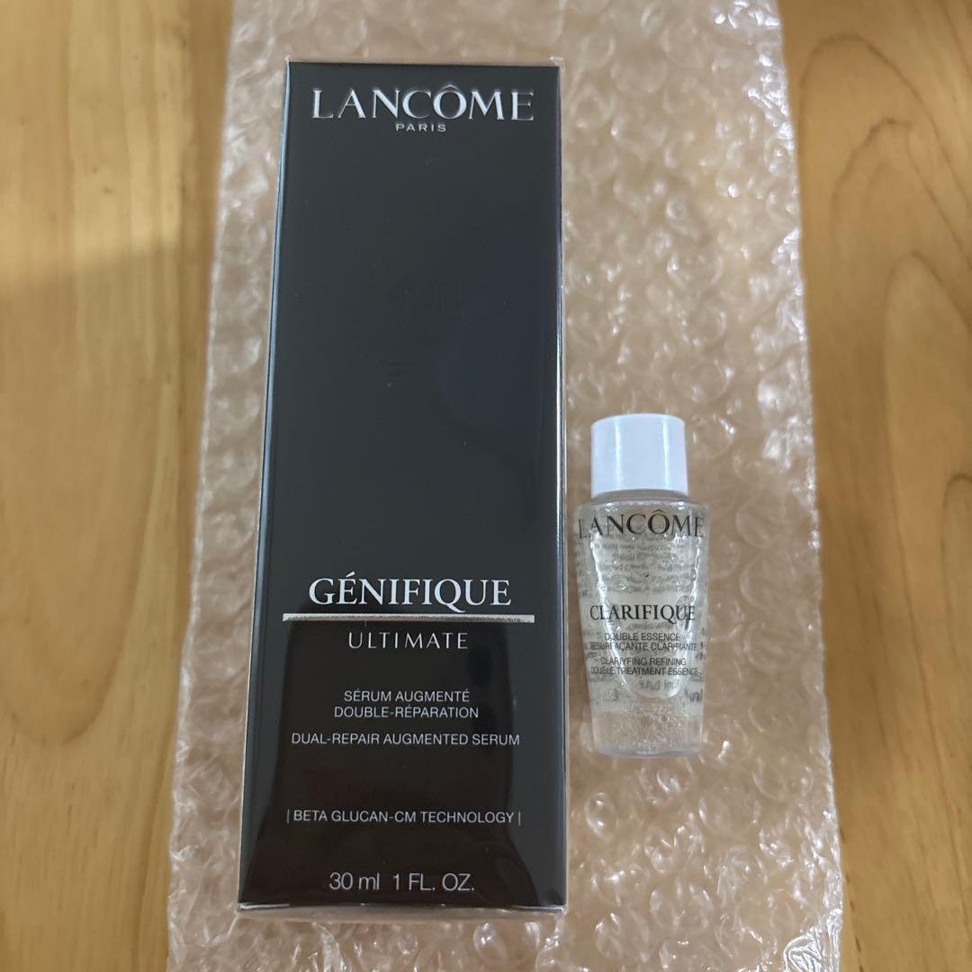【新品未開封】 ランコム　ジェニフィックアルティメセラム　30ml ＋試供品 ジェニフィック アルティメ セラム / ランコム(美容液, スキンケア