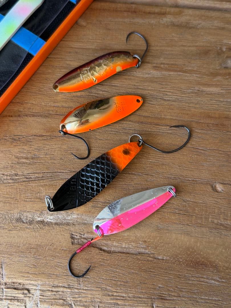 プロビア・MTレイクス スプーンセット 20個 その他ルアー・オレンジ