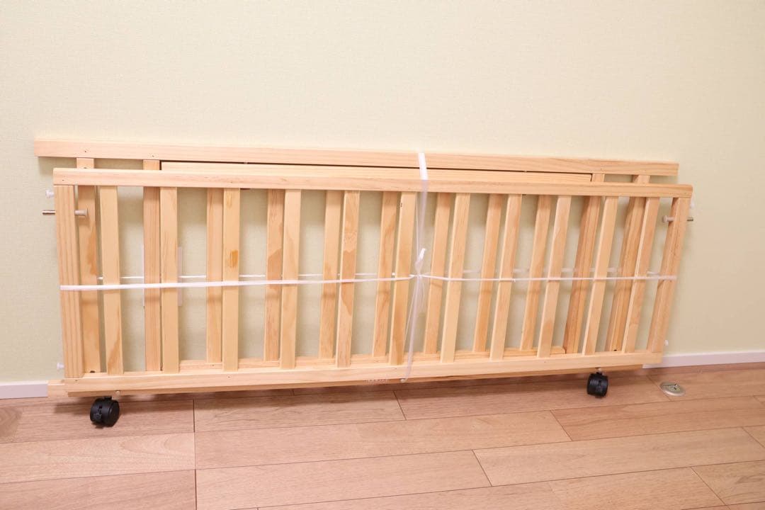 大和屋 yamatoya furaru フラルWオープンすのこベビーベッド - メルカリ