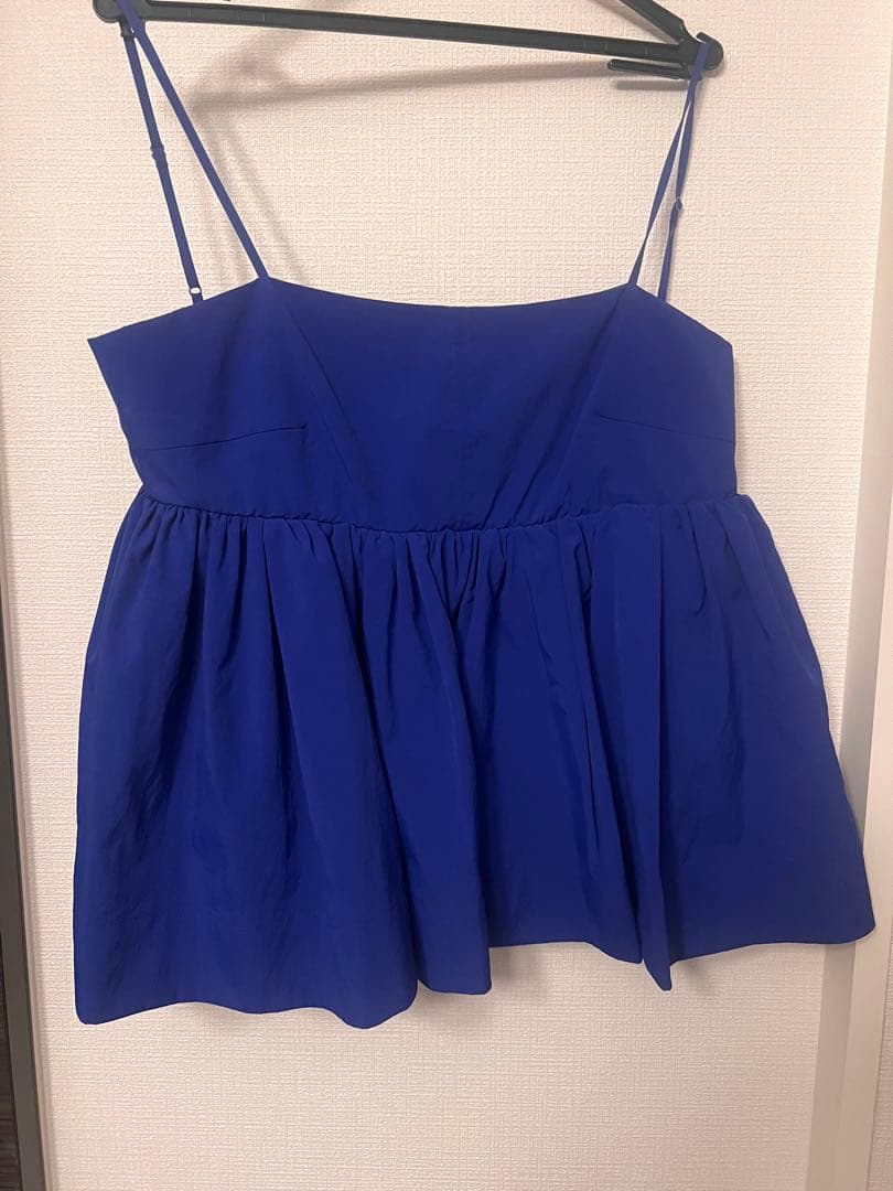 ★a★《新品未使用》UN3D シャツギャザーキャミソール