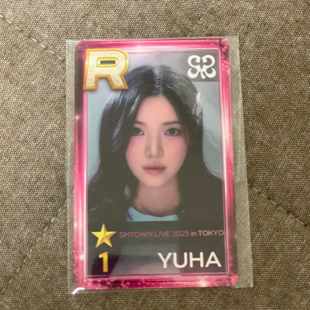 SMTOWN SUPERSTAR リアルカード h2h ユハ - メルカリ