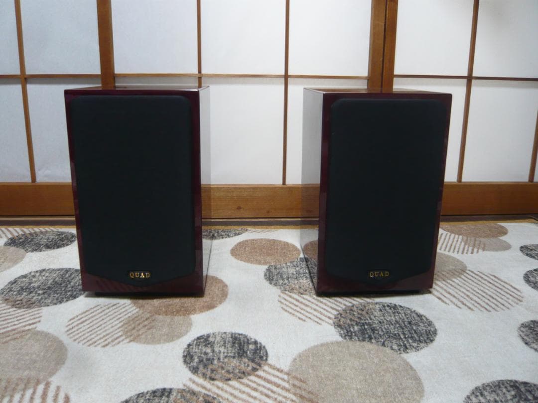 QUAD 2ウェイスピーカー QUAD - Z-2/ピアノローズウッド（ペア）ブックシェルフスピーカー《e