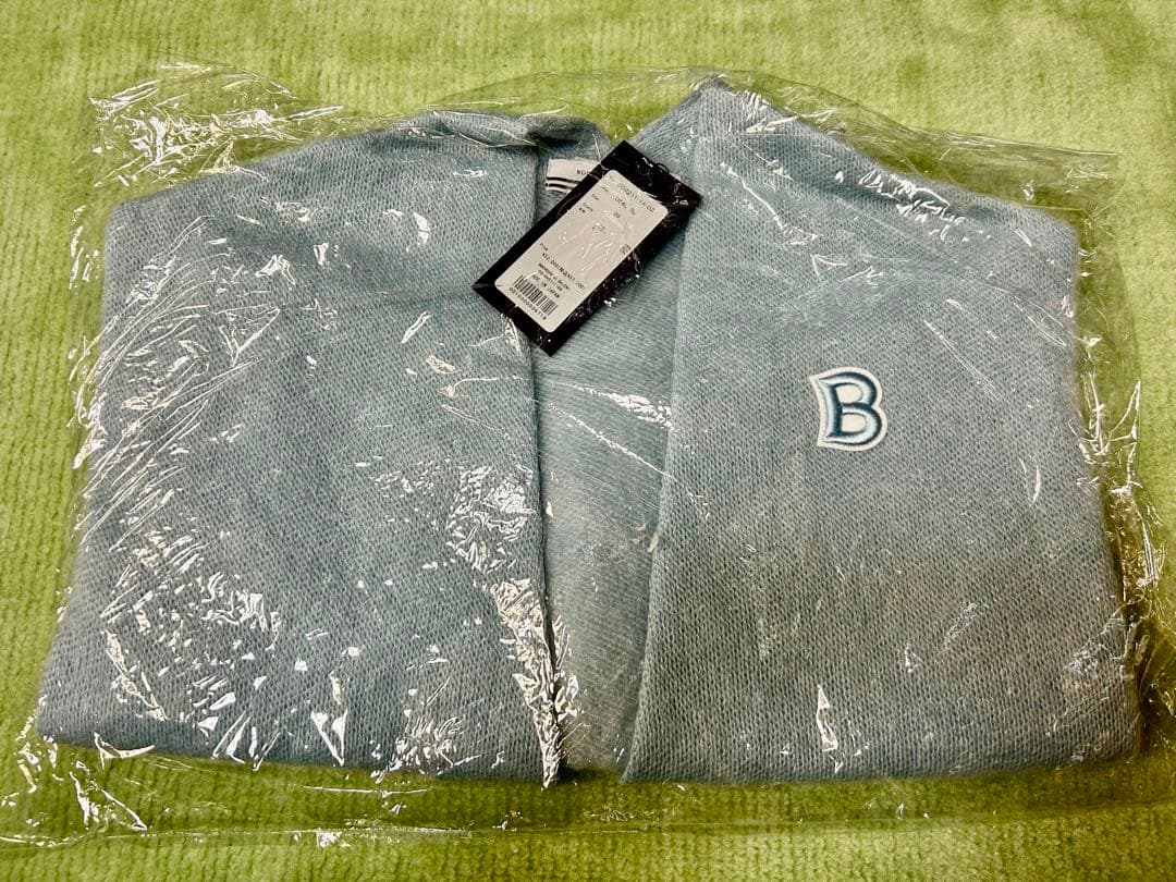 み*ん様 ボーダーズアットバルコニー MOHAIR SHORT CARDIGAN