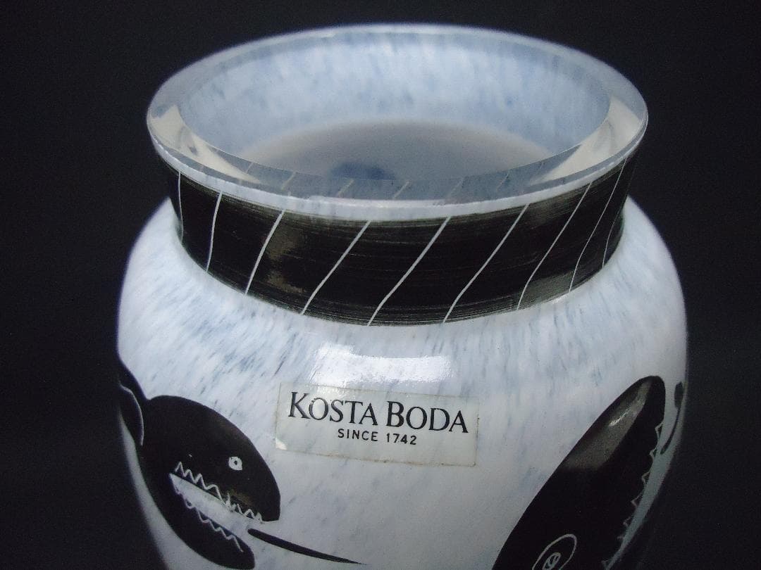 未使用品】コスタボダ KOSTA Boda 花瓶 Caramba