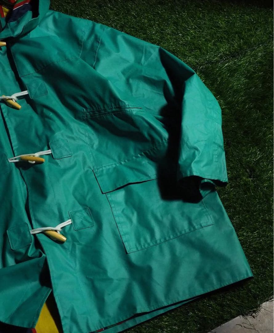 柿*児様 90s \"ORVIS\" enamel rain duffle coat