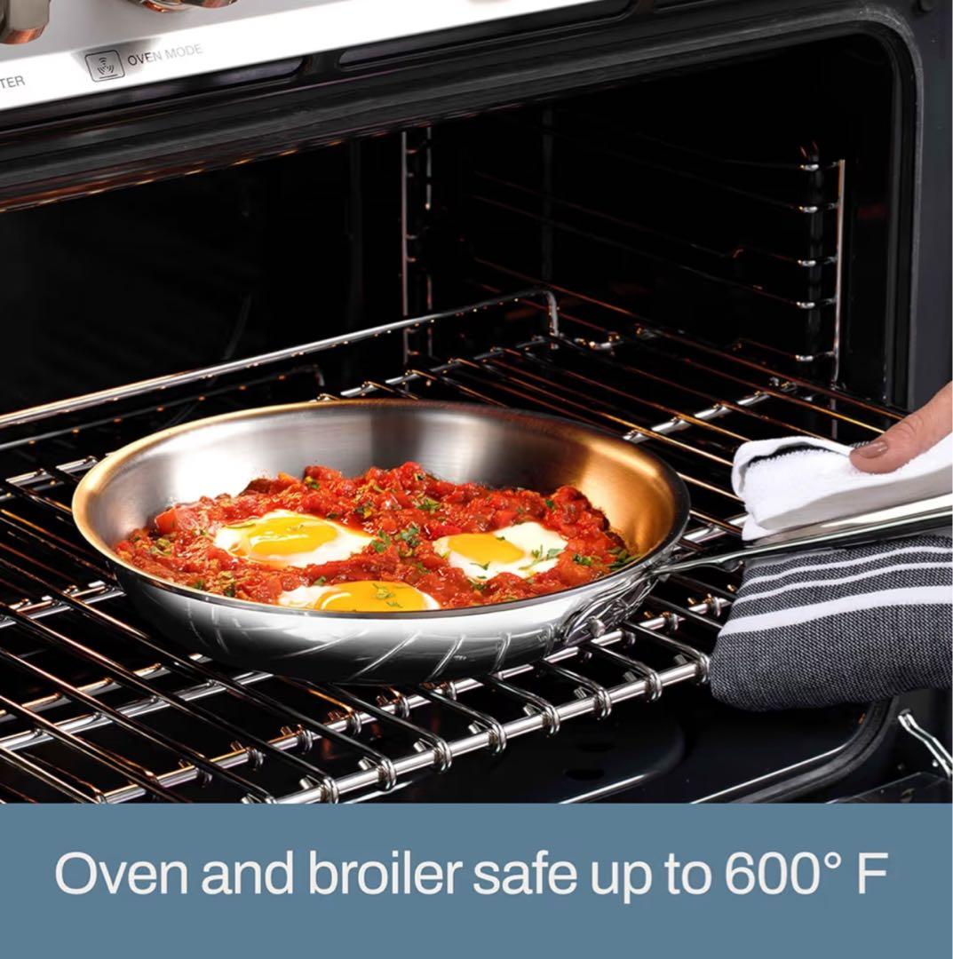 美品☆All-Clad オールクラッド☆ステンレス超高級フライパン☆24.5cm