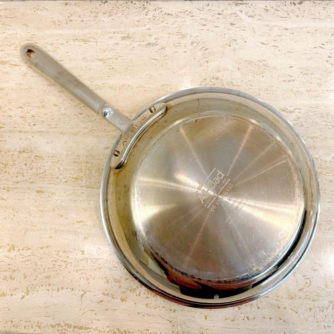 美品☆All-Clad オールクラッド☆ステンレス超高級フライパン☆24.5cm