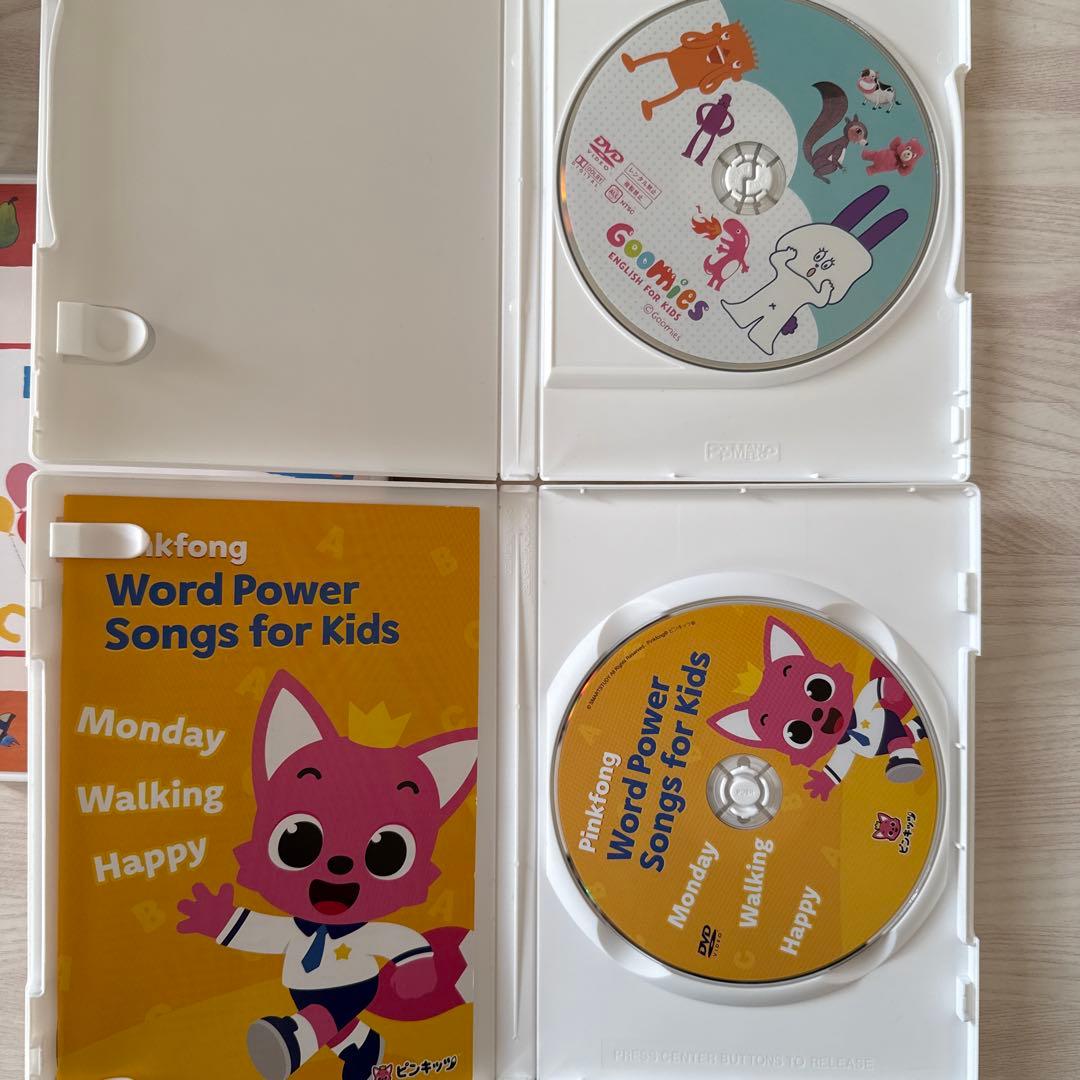 Goomies ペネロペ おさるのジョージ pinkfong 英語 DVD