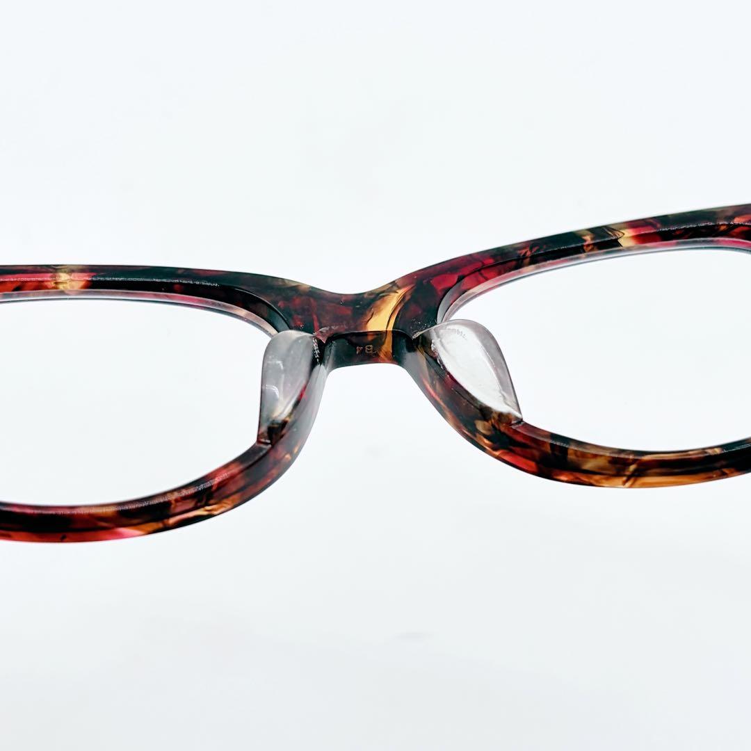 白山眼鏡店 鼈甲 1975 レトロ ブラウン - メルカリ