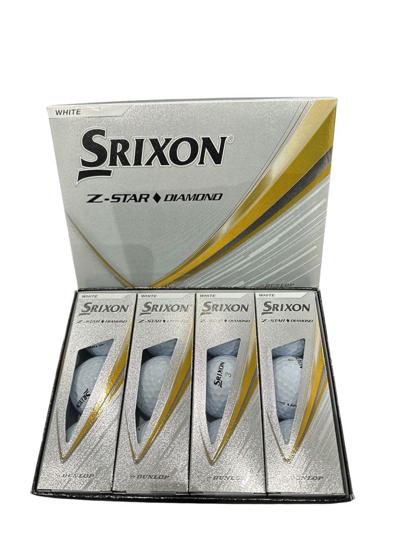 新品】SRIXON Z-STAR ♢ DIAMOND ホワイト1ダースプロ使用 - メルカリ