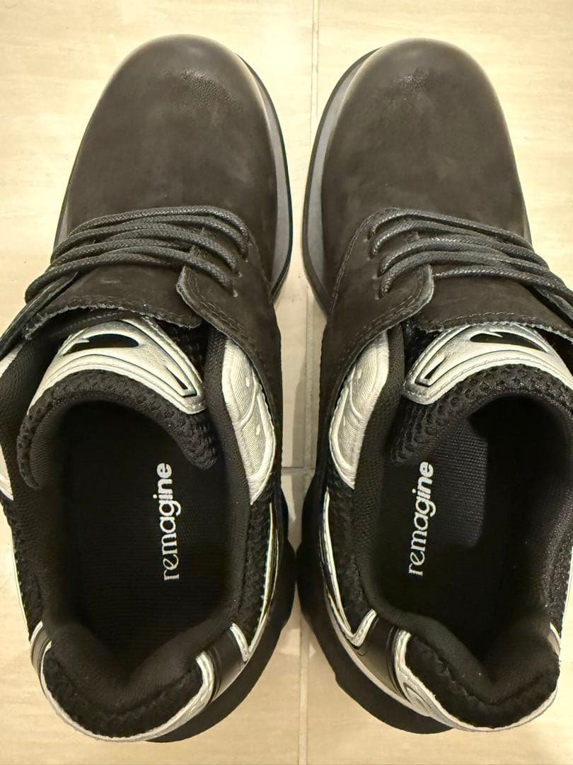 リマジン ハイブリッドダービーシューズ 40 ブラック 新品未使用