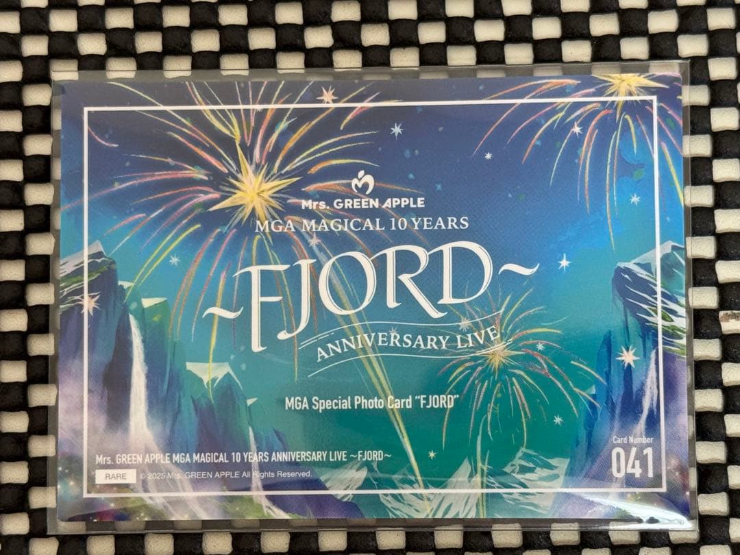 Mrs. GREEN APPLE FJORD フォトカード レア 大森元貴 - メルカリ