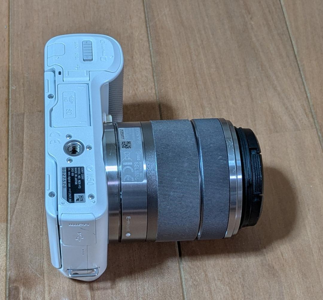 SONY NEX-F3 ミラーレス一眼 ホワイトの通販はau PAY マーケット