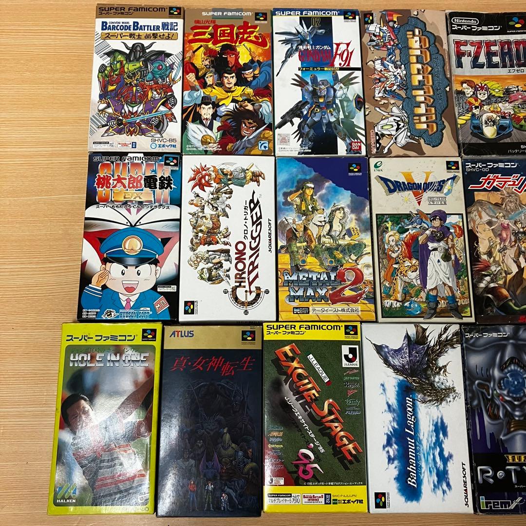 スーパーファミコン SFC ソフト 箱付き まとめ売り 21本セット - メルカリ