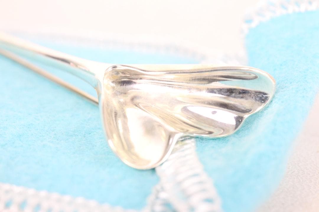 ◎ティファニー ブローチ イチョウモチーフ 銀杏 ピンバッチ シルバー