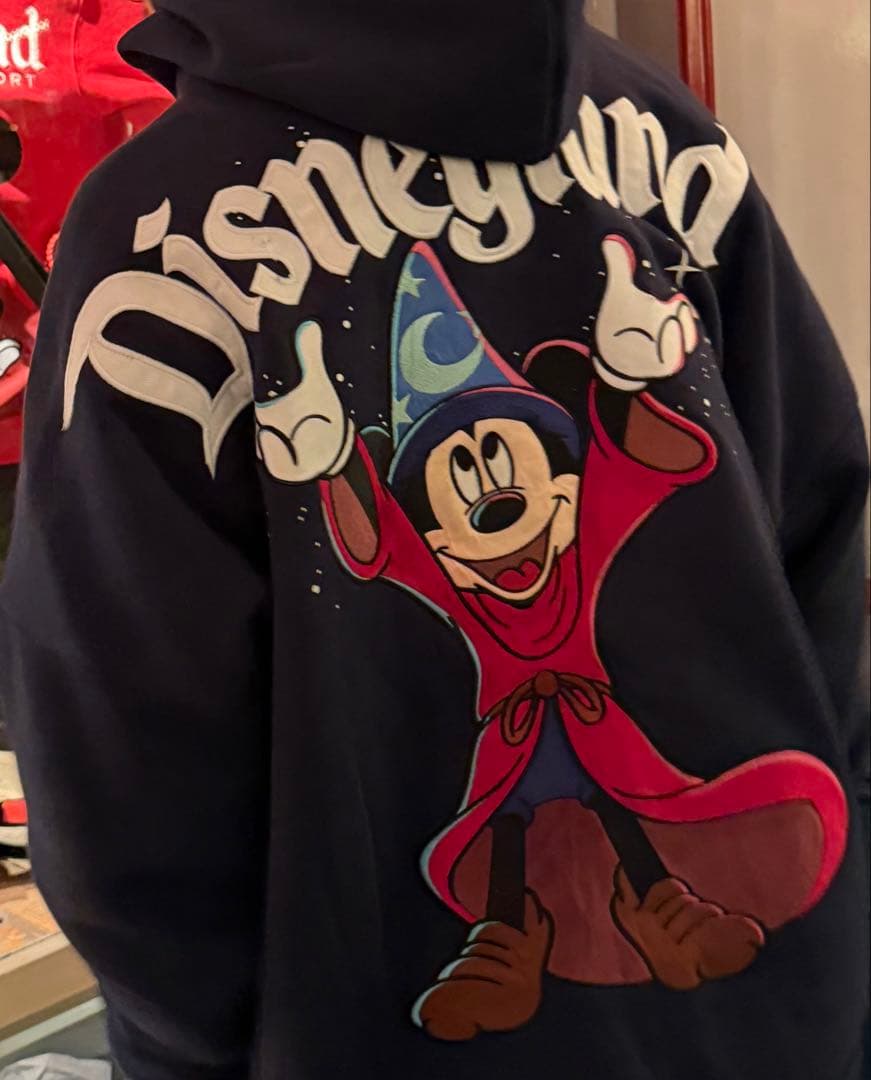 カリフォルニア ディズニー パーカー 裏起毛 アメリカ 男女兼用