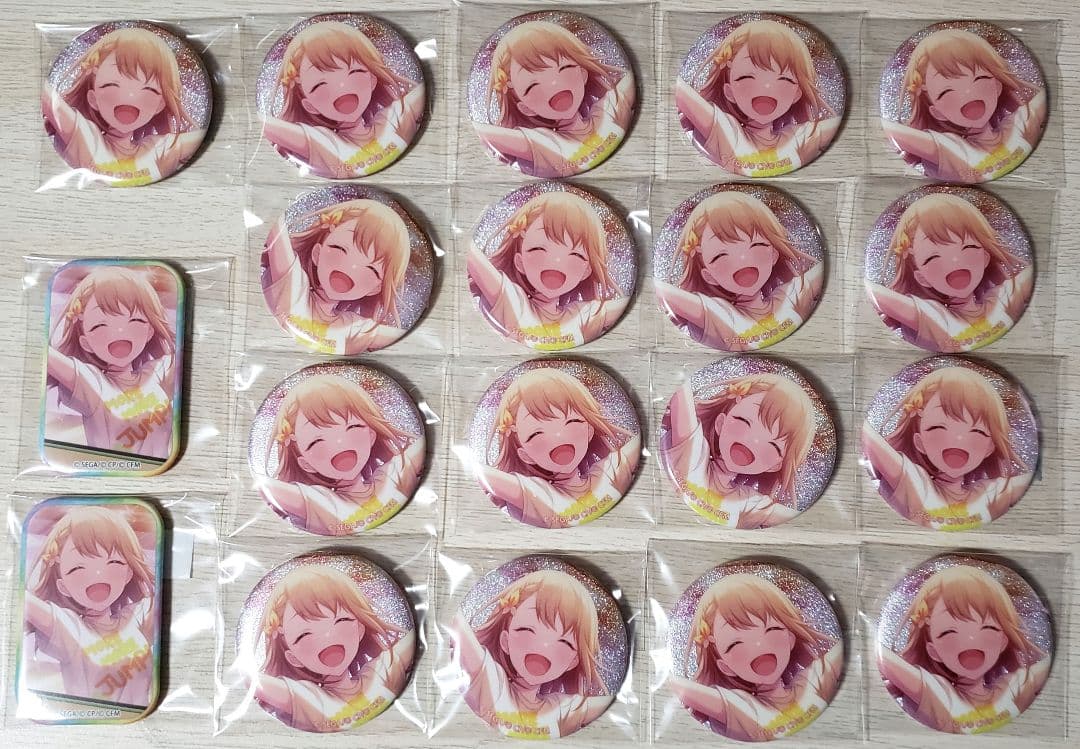プロセカ 花里みのり グリッター缶バッジ スクエア缶バッジ セット プロセカ スクエア缶バッジ セット 花里みのり｜Yahoo!フリマ（旧