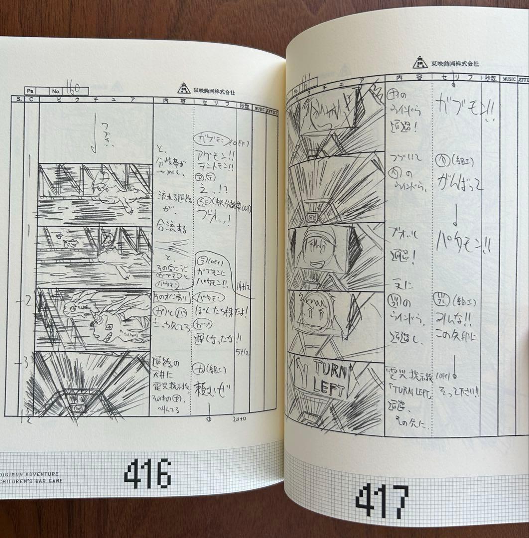 デジモンアドベンチャー 絵コンテ集 細田守(2007年初版) - メルカリ