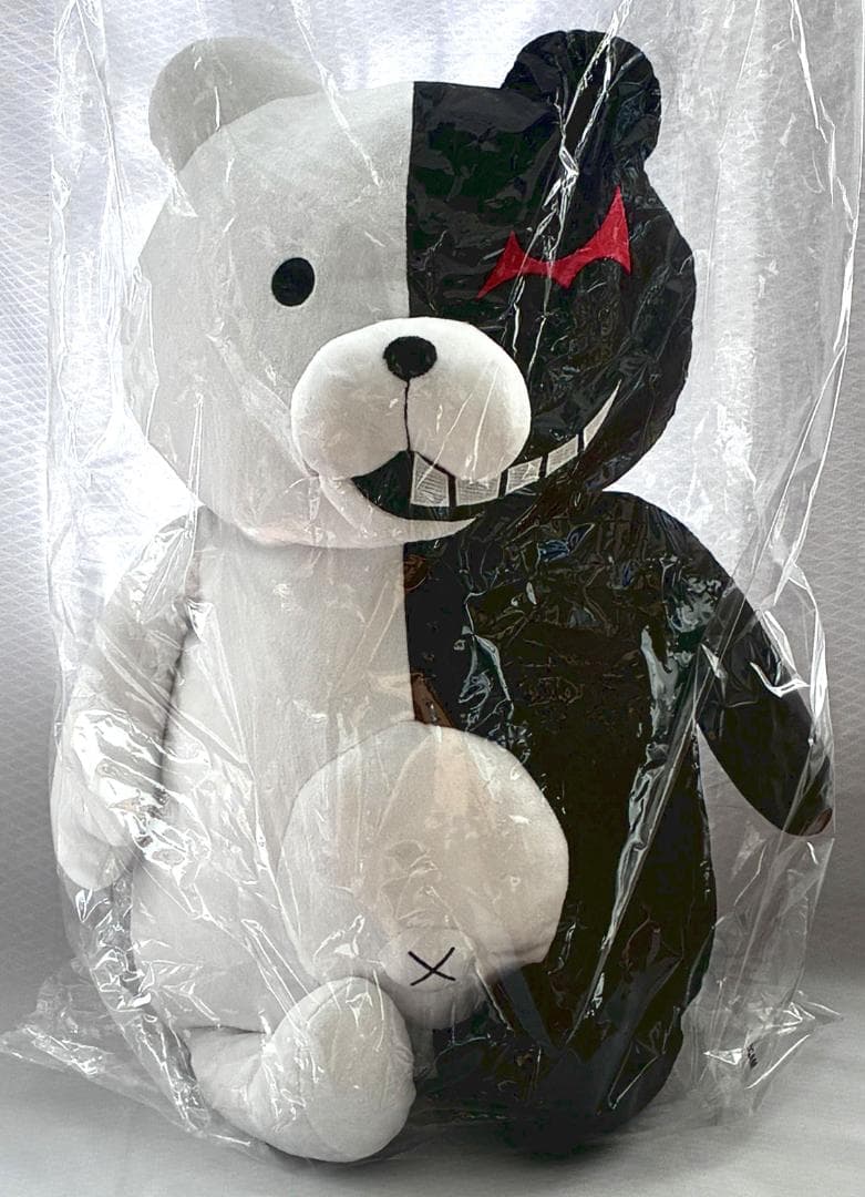 ダンガンロンパ 等身大モノクマぬいぐるみ エビテン 等身大…どころじゃない！ 史上最大、105cmのモノクマぬいぐるみが登場