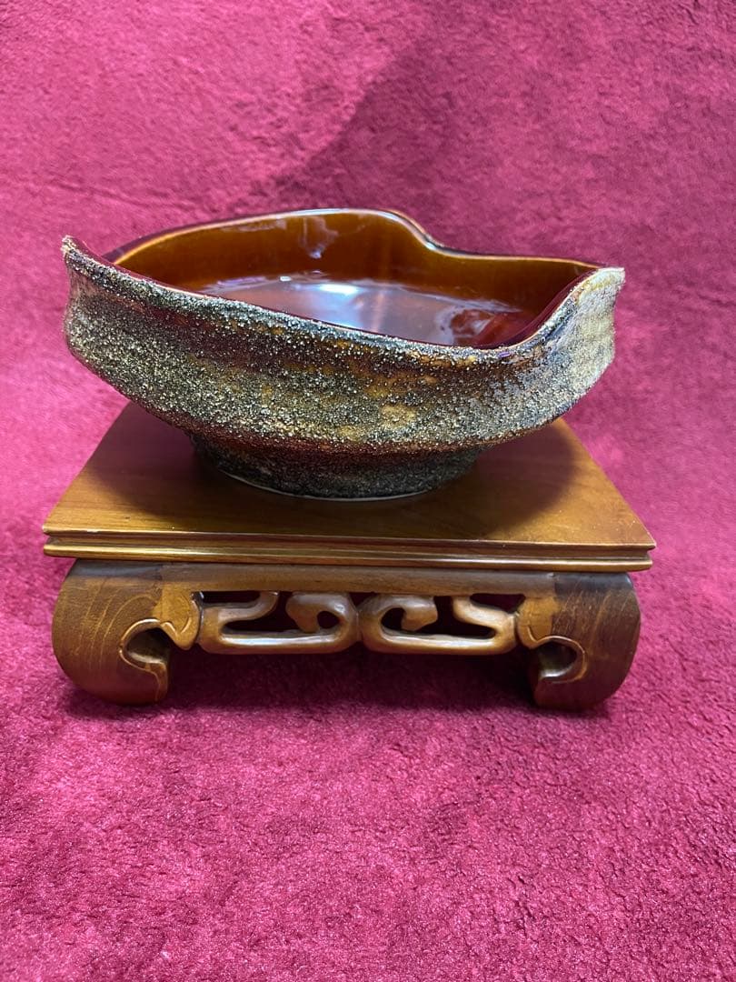 花器、水盤、陶器、 （台座売ってないです）の通販はau PAY マーケット