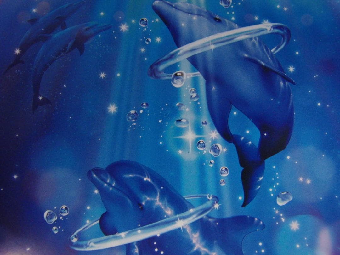 クリスチャン・ラッセン、【フォーエバー ラブ】、希少な額装用画集