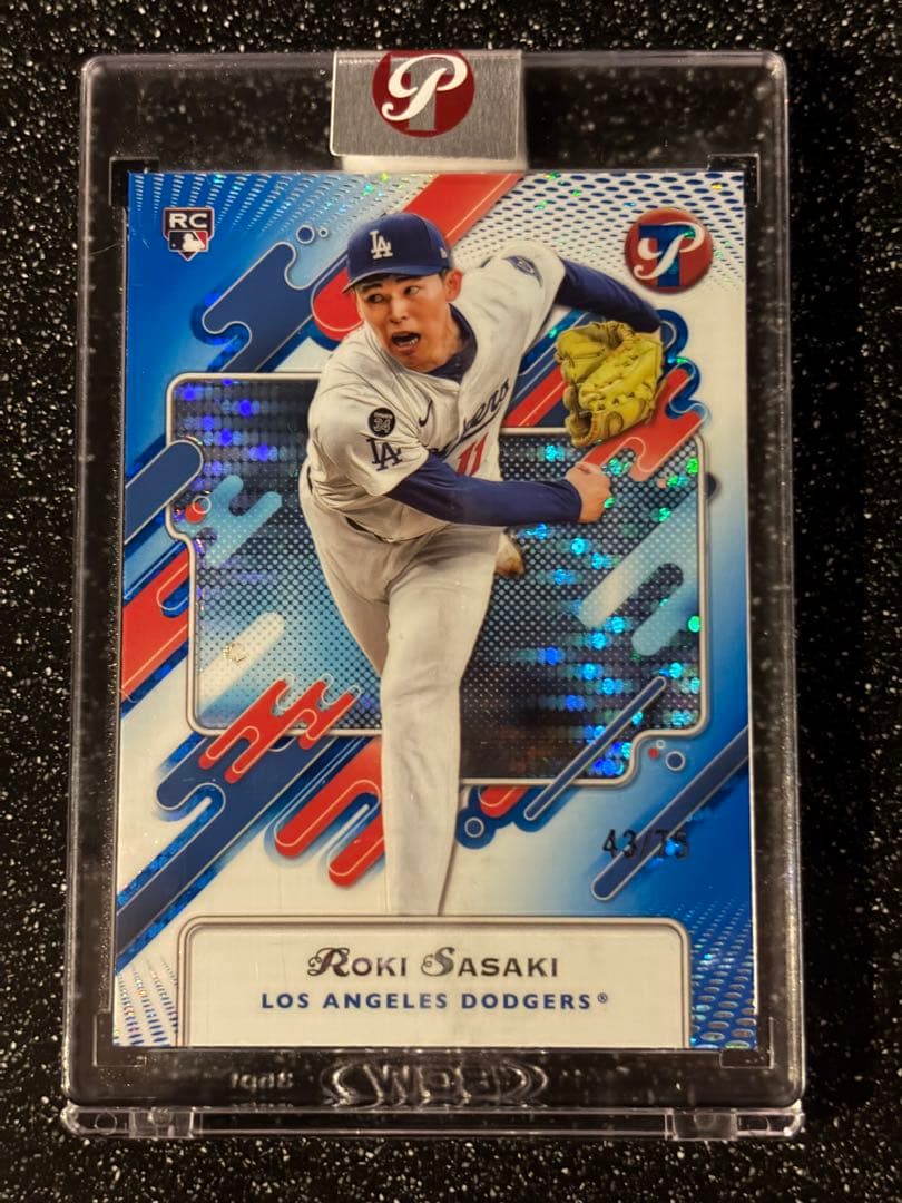 佐々木朗希 RCカード 43/75 topps - メルカリ