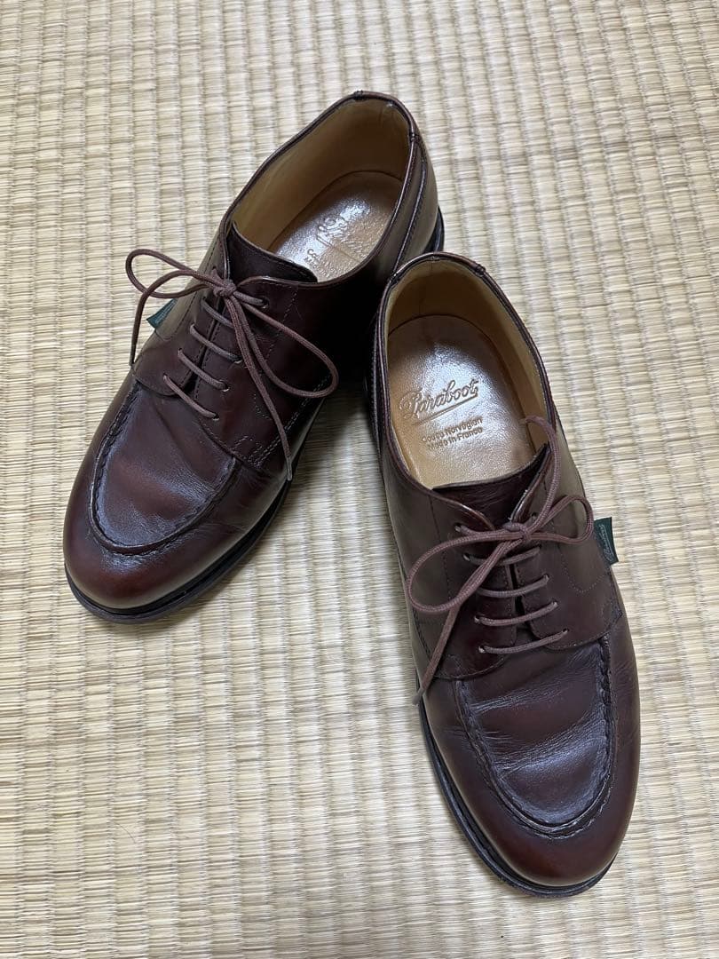 PARABOOT シャンボード カフェ 5.5 ブラウン 茶 パラブーツ CHAMBORD / CAFE – Paraboot