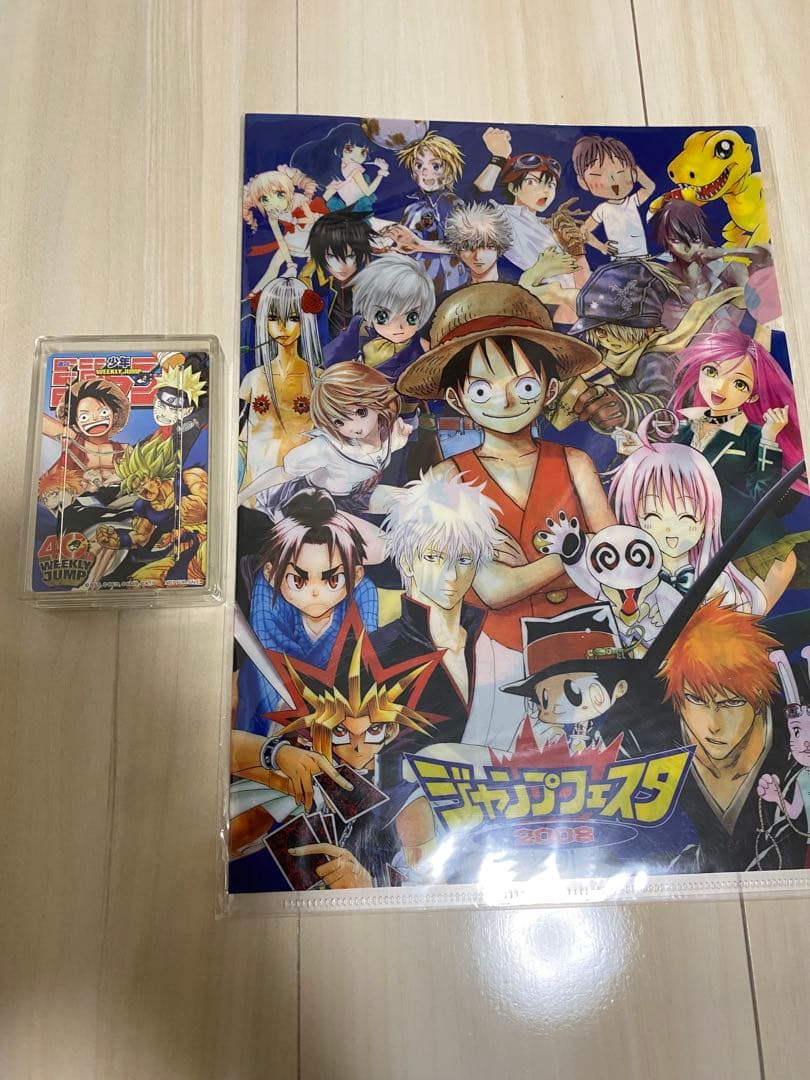 週刊少年ジャンプ 40周年記念4大スター競演トランプ 当選品 JUMP