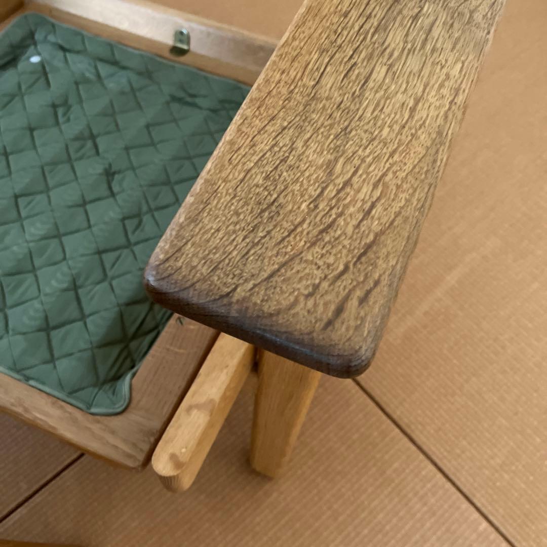 GETAMA社 GE290 ハイバック オットマン付き オーク材 - メルカリ